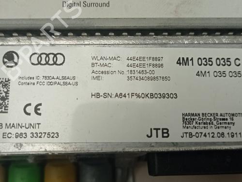Radio AUDI Q7 (4MB, 4MG, 4MQ) 50 TDI Mild Hybrid quattro | BP36389962E6 - Image 4