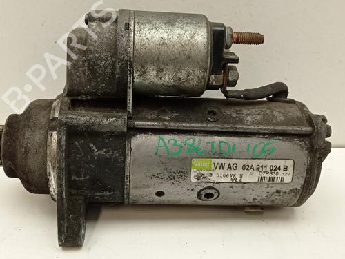 Startmotor AUDI A3 (8L1) 1.9 TDI (100 hp) 02A911024B  | 02A911024B  | 02A911024B | 02A911024B |