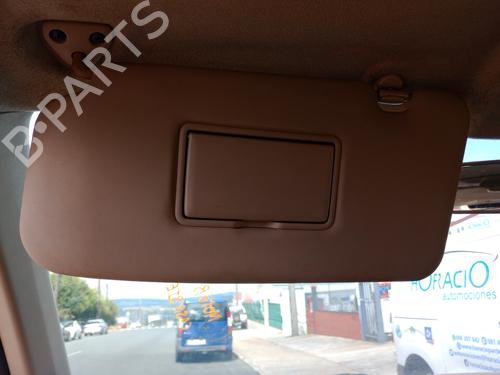 Used Left sun visor NISSAN X-TRAIL I (T30) 2.2 Di 4x4 (114 hp) 19257404