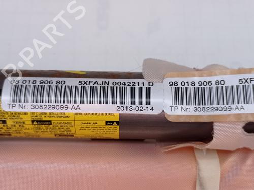 Right curtain airbag CITROËN C4 II (NC_)  | BP29505277C12 