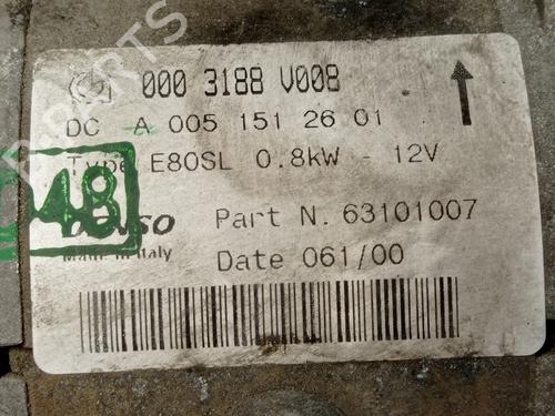 Starter SMART CITY-COUPE (450) 0.6 (S1CLA1, 450.341) | BP13930412M8 