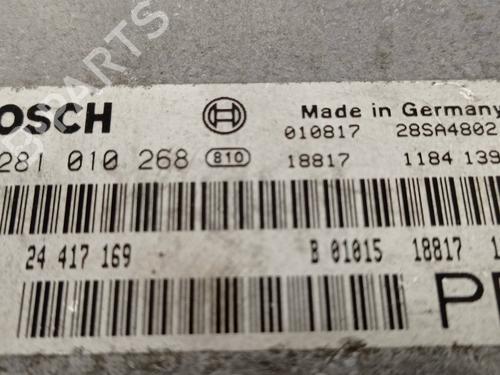 Engine control unit (ECU) OPEL ZAFIRA A MPV (T98) 2.0 DTI 16V (F75) | BP7092709M57 