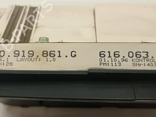 Instrument cluster VW GOLF III (1H1)  | BP8247784C47 