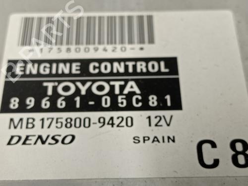 Engine control unit (ECU) TOYOTA AVENSIS (_T25_) 2.2 D-4D (ADT251_, ADT251R) | BP19515498M57 