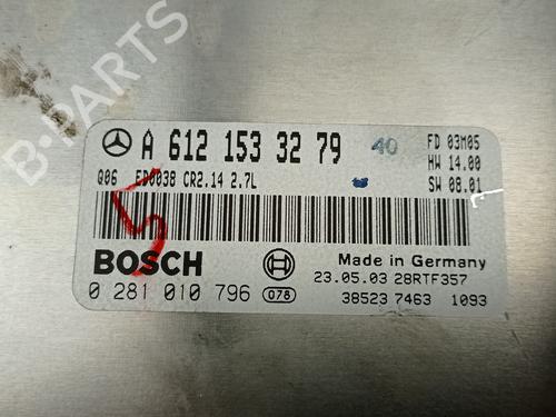 Engine control unit (ECU) MERCEDES-BENZ M-CLASS (W163) ML 270 CDI (163.113) | BP8191054M57 