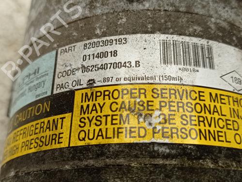 AC compressor RENAULT MEGANE II (BM0/1_, CM0/1_) 1.9 dCi (BM0G, CM0G) | BP8065454M34 