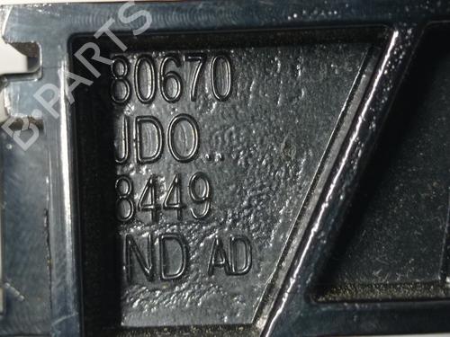 Front right interior door handle NISSAN QASHQAI / QASHQAI +2 I (J10, NJ10, JJ10E) 2.0 dCi | BP21361067I14 