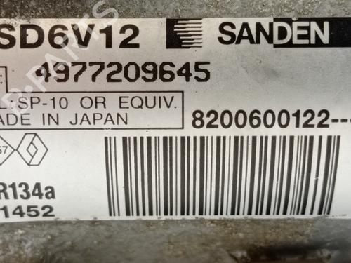 AC compressor RENAULT CLIO III (BR0/1, CR0/1)  | BP25936013M34 