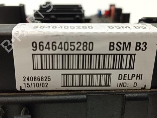 Fuse box CITROËN XSARA (N1) 2.0 HDi 90 | BP7092799E1 