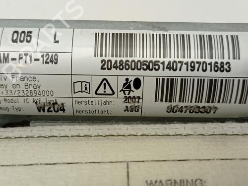 Left curtain airbag MERCEDES-BENZ C-CLASS (W204) C 320 CDI (204.022) | BP10056552C11 