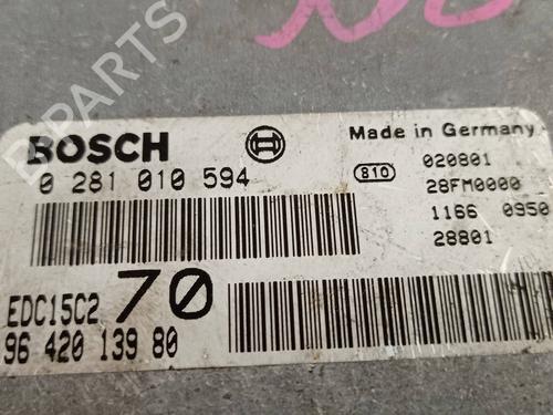 Engine control unit (ECU) PEUGEOT 206 Hatchback (2A/C) 2.0 HDI 90 | BP7092658M57 