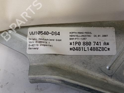 Left curtain airbag SEAT LEON (1P1)  | BP8541760C11 
