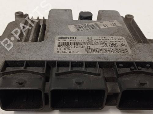Used Engine control unit (ECU) PEUGEOT 206 Hatchback (2A/C) 1.4 HDi eco 70 (68 hp) 7092478