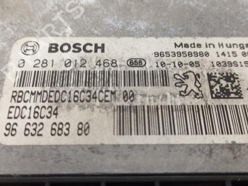 Engine control unit (ECU) CITROËN XSARA PICASSO (N68) 1.6 HDi | BP8317151M57 