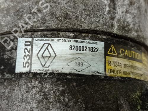 AC compressor RENAULT LAGUNA II (BG0/1_) 1.9 dCi (BG08, BG0G) | BP8065455M34 