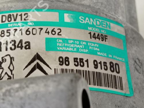 AC compressor PEUGEOT 206 Hatchback (2A/C) 1.4 HDi eco 70 | BP24198599M34 