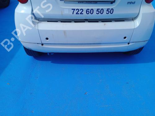 Rear bumper SMART FORTWO Coupe (451) 1.0 (451.331, 451.380) | BP18267710C8 