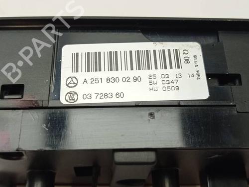 Left front window switch MERCEDES-BENZ R-CLASS (W251, V251) R 350 CDI 4-matic (251.022, 251.122) | BP39988933I27 - Image 2
