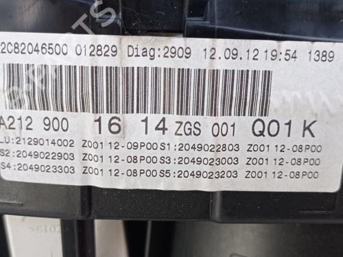 Instrument cluster MERCEDES-BENZ E-CLASS Coupe (C207) E 220 CDI / d (207.302, 207.301) | BP33397803C47 - Image 9