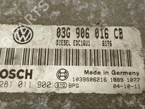 Engine control unit (ECU) VW GOLF V (1K1) | BP39203703M57 - Image 2