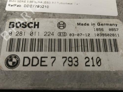 Engine control unit (ECU) BMW 5 (E60) 530 d | BP7092314M57 