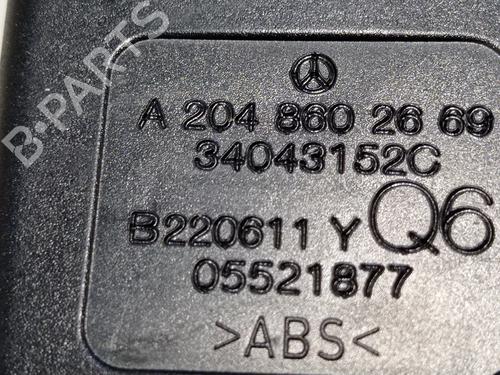 Rear center seatbelt MERCEDES-BENZ C-CLASS (W204) C 220 CDI (204.008) | BP29508732I27 