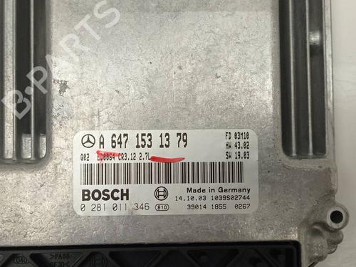 Engine control unit (ECU) MERCEDES-BENZ E-CLASS T-Model (S211) E 270 T CDI (211.216) | BP37223635M57 - Image 3