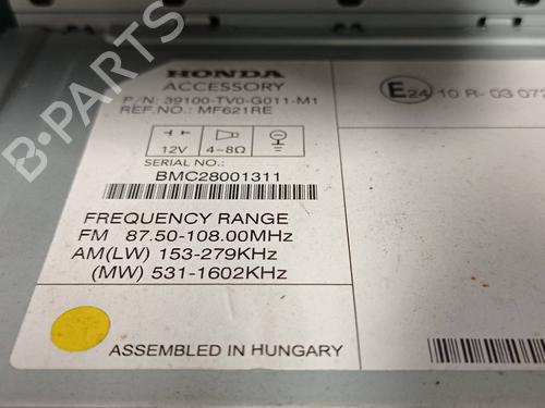 Radio HONDA CIVIC VIII Hatchback (FN, FK)  | BP10268683E6 