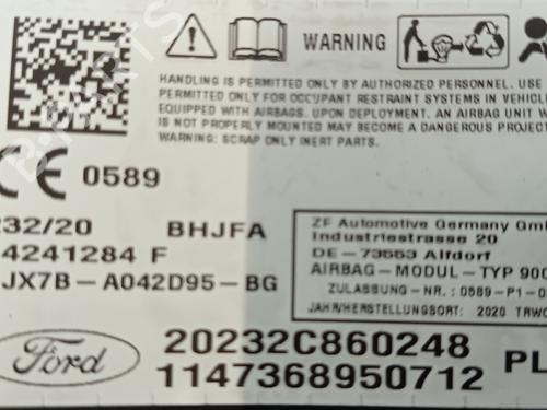 Left curtain airbag FORD FOCUS IV Turnier (HP)  | BP32034258C11 