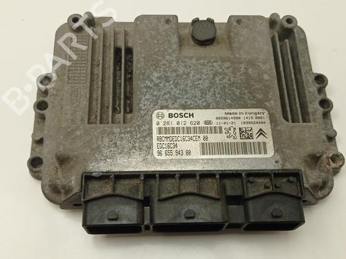 Used Engine control unit (ECU) CITROËN BERLINGO / BERLINGO FIRST Box Body/MPV (M_) 1.6 HDI 75 (MB9HW) (75 hp) 30469256
