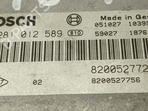 Engine control unit (ECU) RENAULT MEGANE II Saloon (LM0/1_)  | BP27262519M57 