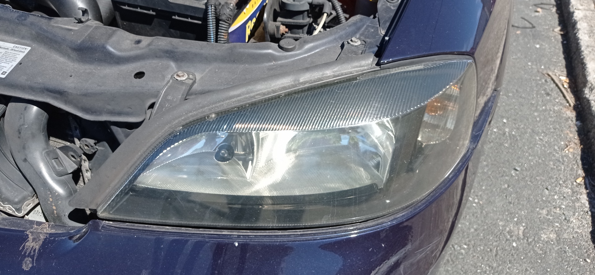 Left headlight OPEL ASTRA G Coupe (T98) 2.2 DTI (F07) 18784743 | B  