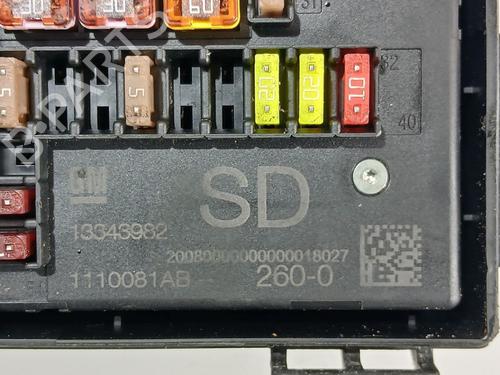 Fuse box OPEL ASTRA J (P10) 1.4 Turbo (68) | BP36922077E1 - Image 4