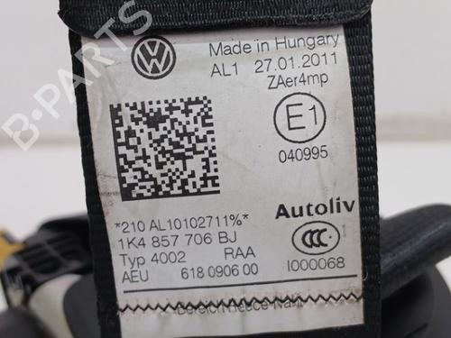 Front right seatbelt VW GOLF VI (5K1) 1.4 TSI | BP36923733I25 - Image 6