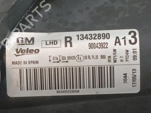 Right headlight OPEL CORSA D (S07) 1.3 CDTI (L08, L68) | BP39710988C29 - Image 8