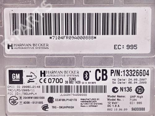Control unit OPEL INSIGNIA A (G09) 2.0 CDTI (68) | BP36920600M11 - Image 4
