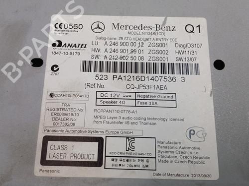 Radio MERCEDES-BENZ A-CLASS (W176) A 180 (176.042) | BP37435703E6 - Image 6