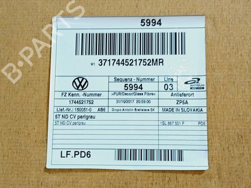 Interiør tag VW UP! (121, 122, BL1, BL2, BL3, 123) 1.0 | BP36920873I12 - Image 5