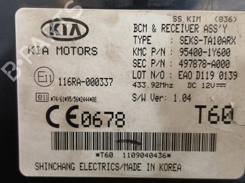 Electronic module KIA PICANTO II (TA) 1.2 | BP36924048M83 - Image 7