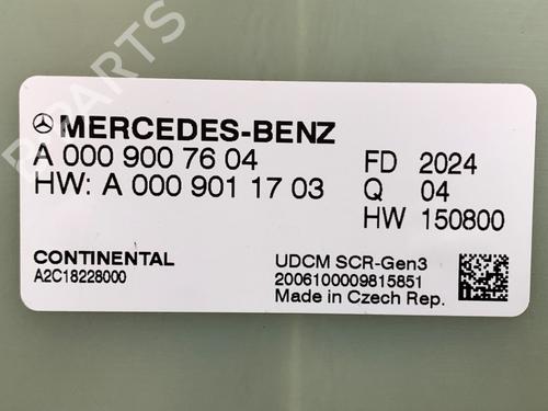 Control unit MERCEDES-BENZ SPRINTER 3,5-t Van (B907, B910) 319 CDI RWD (907.633, 907.635, 907.637) | BP38614390M11 - Image 5