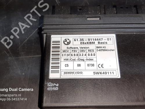Control unit BMW 5 (E60) 523 i | BP36919071M11 - Image 2