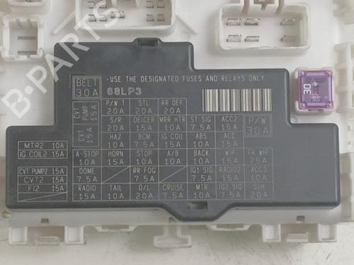 Fuse box SUZUKI SWIFT IV (FZ, NZ) 1.2 (AZH412, ZC72S) | BP40491453E1 - Image 6