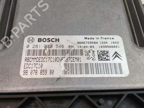 Engine control unit (ECU) PEUGEOT PARTNER Box Body/MPV 1.6 HDi | BP37435662M57 - Image 8