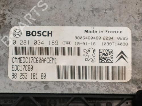 Engine control unit (ECU) OPEL COMBO Box Body/MPV (K9) 1.6 D | BP39208740M57 - Image 6