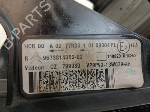 Right headlight CITROËN C3 II (SC_) 1.4 VTi 95 | BP36932966C29  - Image 9
