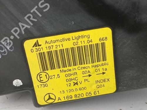 Left headlight MERCEDES-BENZ A-CLASS (W169) A 200 (169.033, 169.333) | BP36924283C28 - Image 6