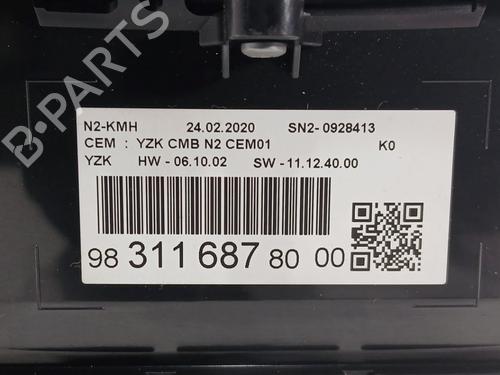 Instrument cluster CITROËN JUMPY III Van (V_) 2.0 BlueHDi 180 | BP36921847C47 - Image 5