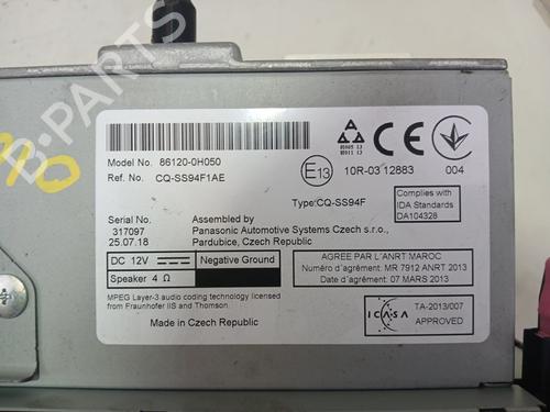 Radio PEUGEOT 108 1.0 VTi 72 | BP36918437E6 - Image 7