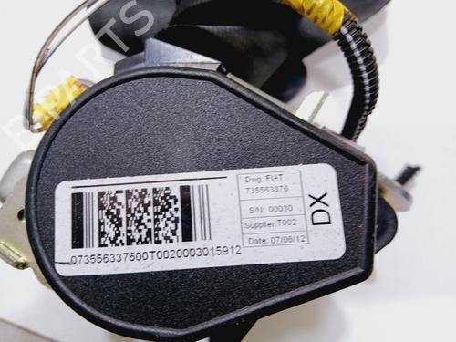 Front right seatbelt OPEL COMBO Box Body/MPV (X12) 1.3 CDTI (B05) | BP36921476I25 - Image 4