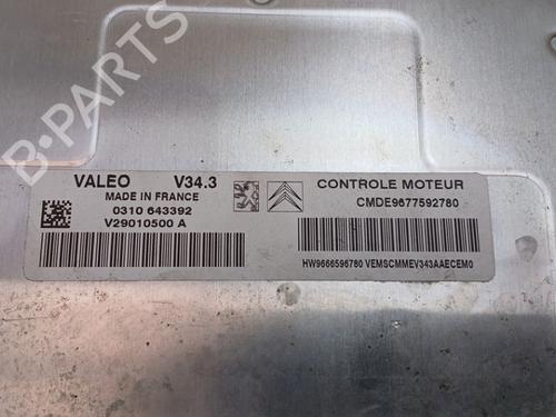 Engine control unit (ECU) PEUGEOT 206+ (2L_, 2M_) 1.4 i (2LKFWA, 2MKFWA) | BP36933845M57 - Image 5